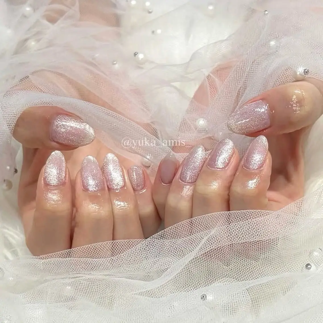 ネイル マグネットネイル amisnail♡ 渋谷 Jrネイリストのネイルデザイン