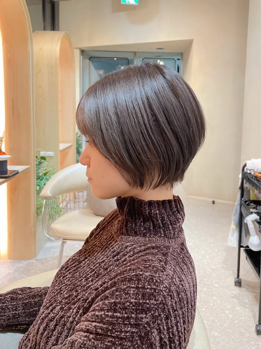 ショート カット ヘアカラー 肩上の長さお任せ☆ マンツーマン＊小泉＊のヘアスタイル