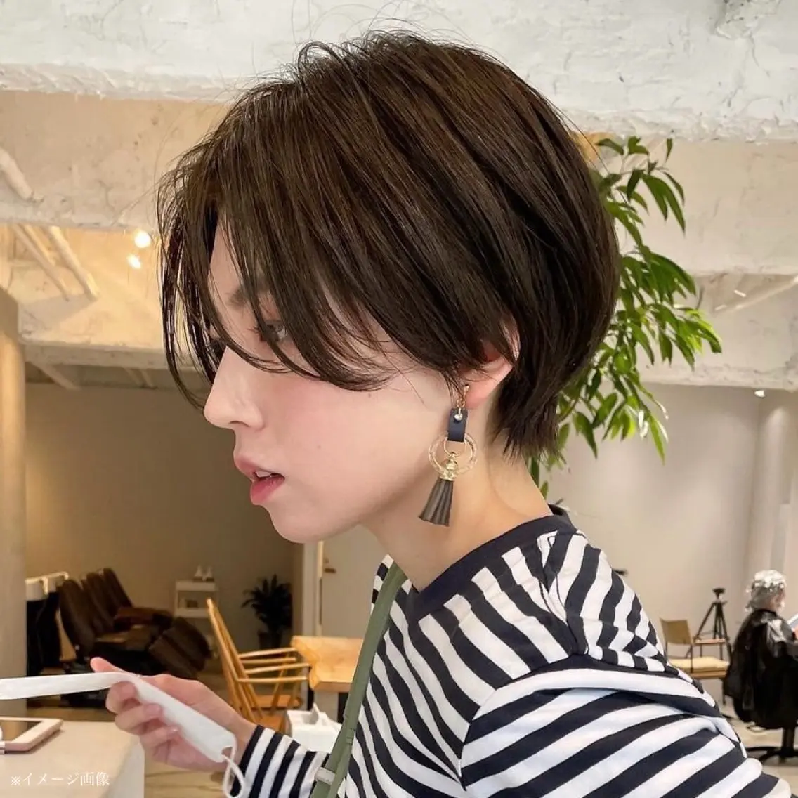 ショート 似合わせカット ショートヘア トリートメント manami/ ハッシュレイヤーのヘアスタイル