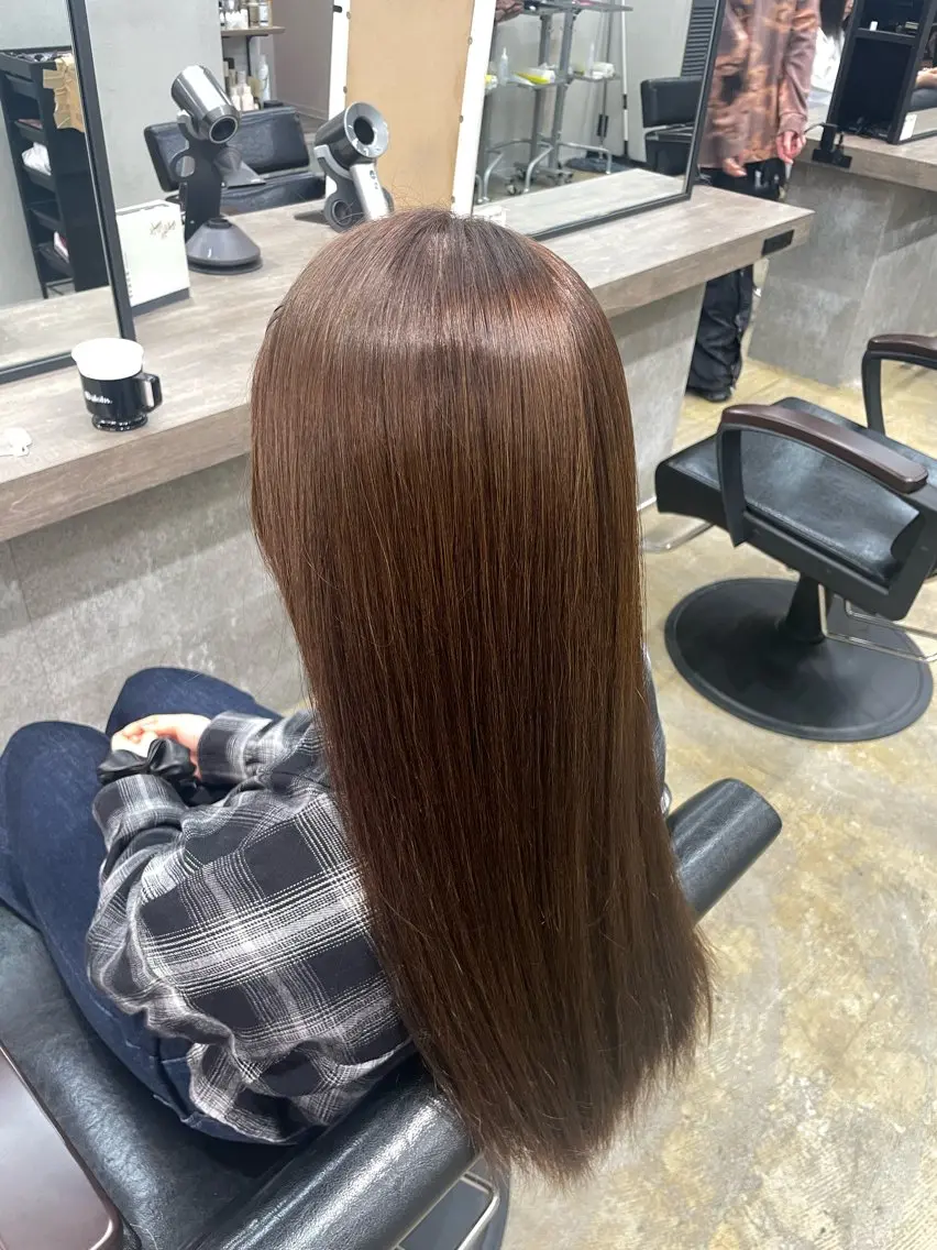 ロング カラー ベージュカラー ヘアカラー ニュアンスカラー/ 🫧レミ(坊主)のヘアスタイル