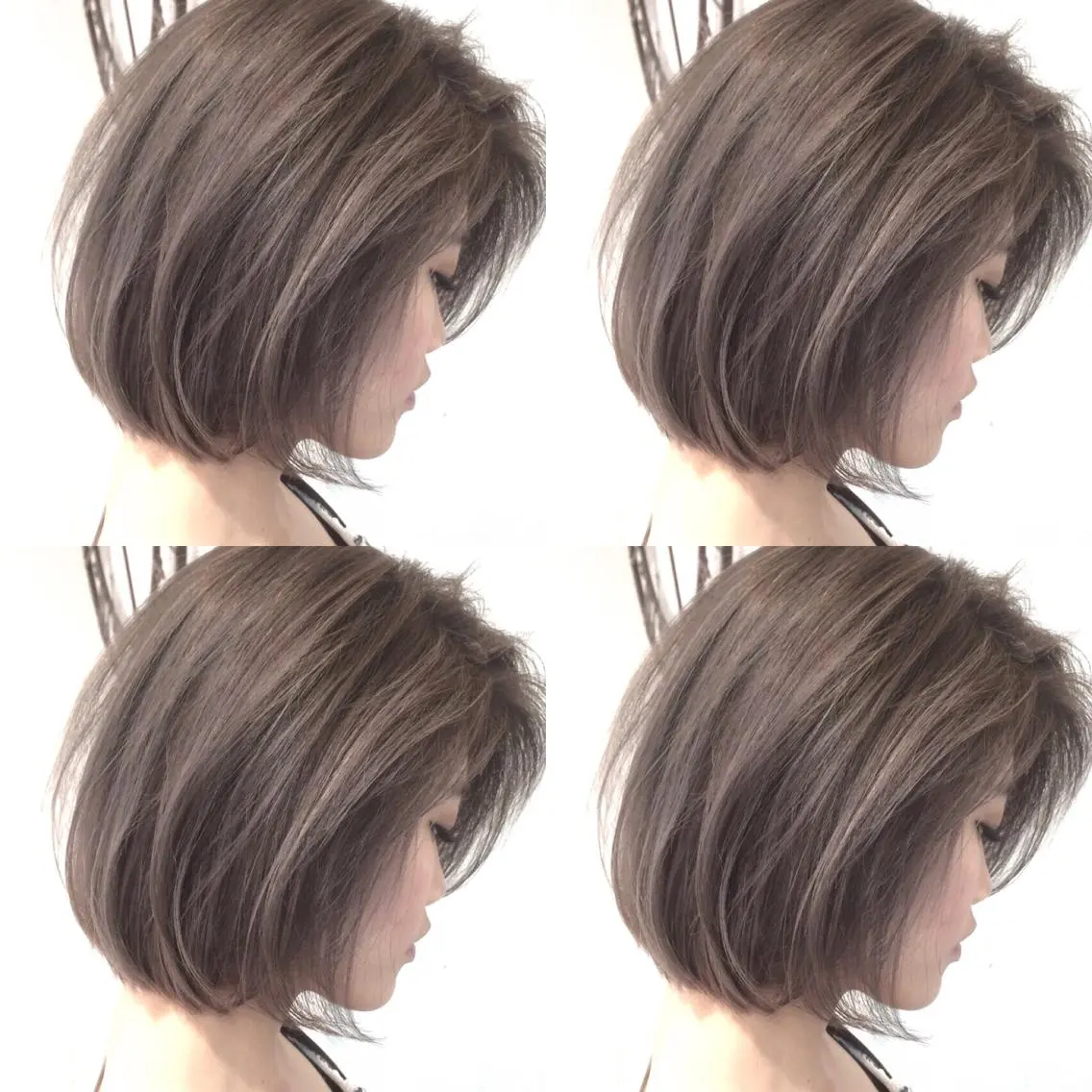 ショート カラー ハイライトカラー 3Dハイライト ハイライト 井上 一平のヘアスタイル