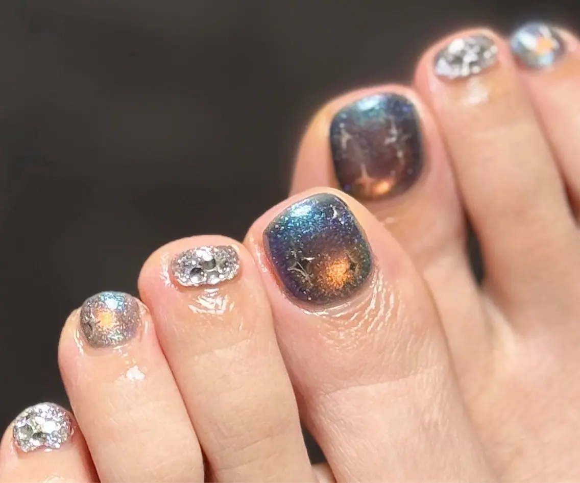 ネイル フットネイル メンズネイル フットネイル MIMnail メンズネイリストのネイルデザイン