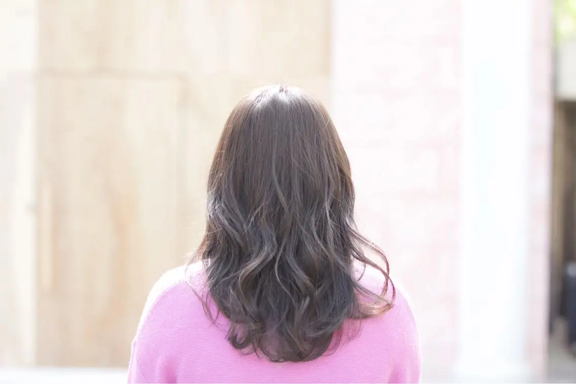セミロング ロング カラー パーマ yoshi ☆のヘアスタイル