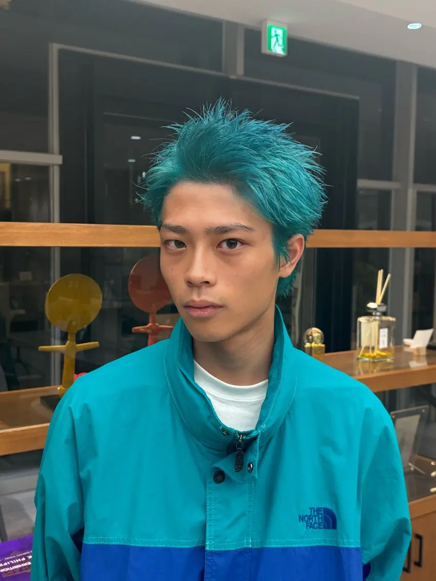メンズ メンズブリーチ えぐち こうたのヘアスタイル