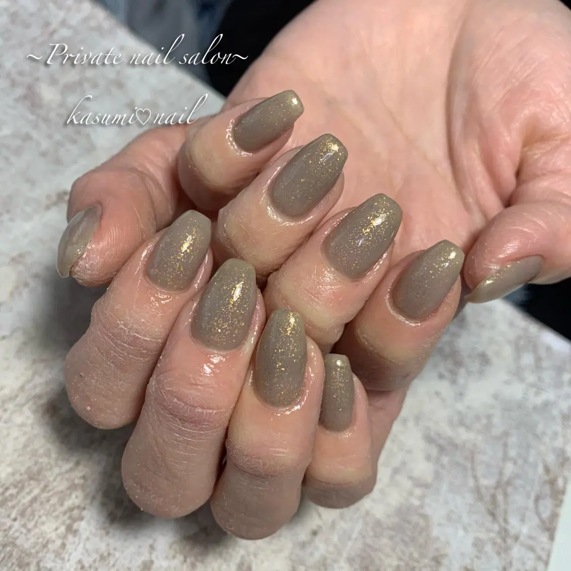 ネイル マグネットネイル ミラーネイル ニュアンスネイル KASUMI♡ Nailのネイルデザイン