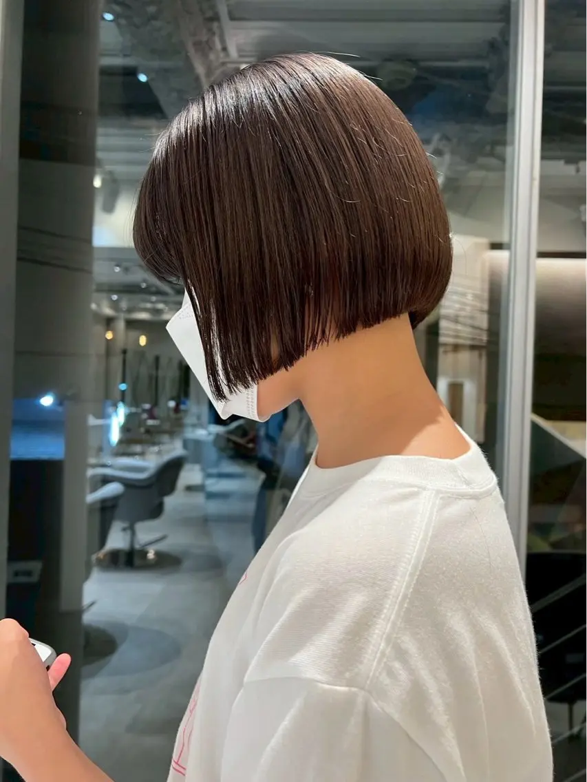 ショート ボブ/ショート /🪽山本唯我のヘアスタイル