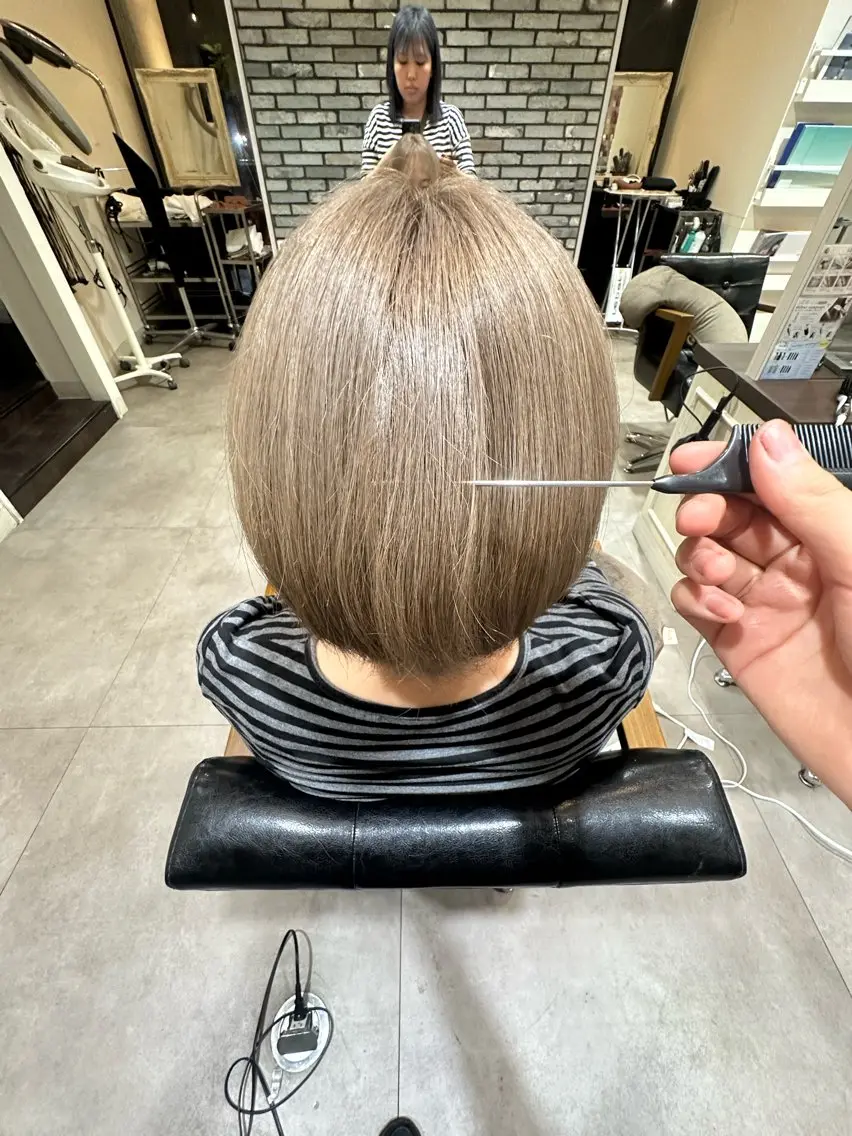 ショート カラー ⠀ Reoのヘアスタイル