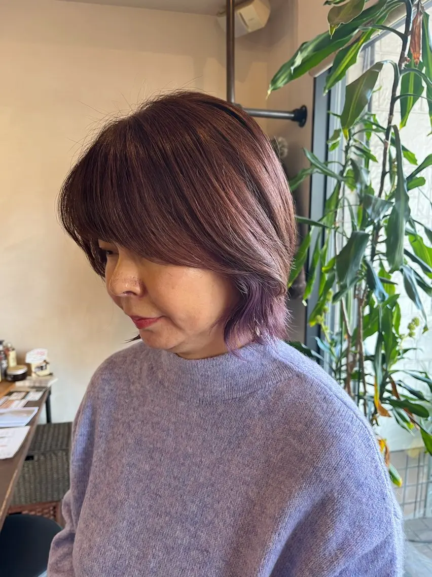 ショート カラー AKALA HAIR 西宮店 Juriのヘアスタイル