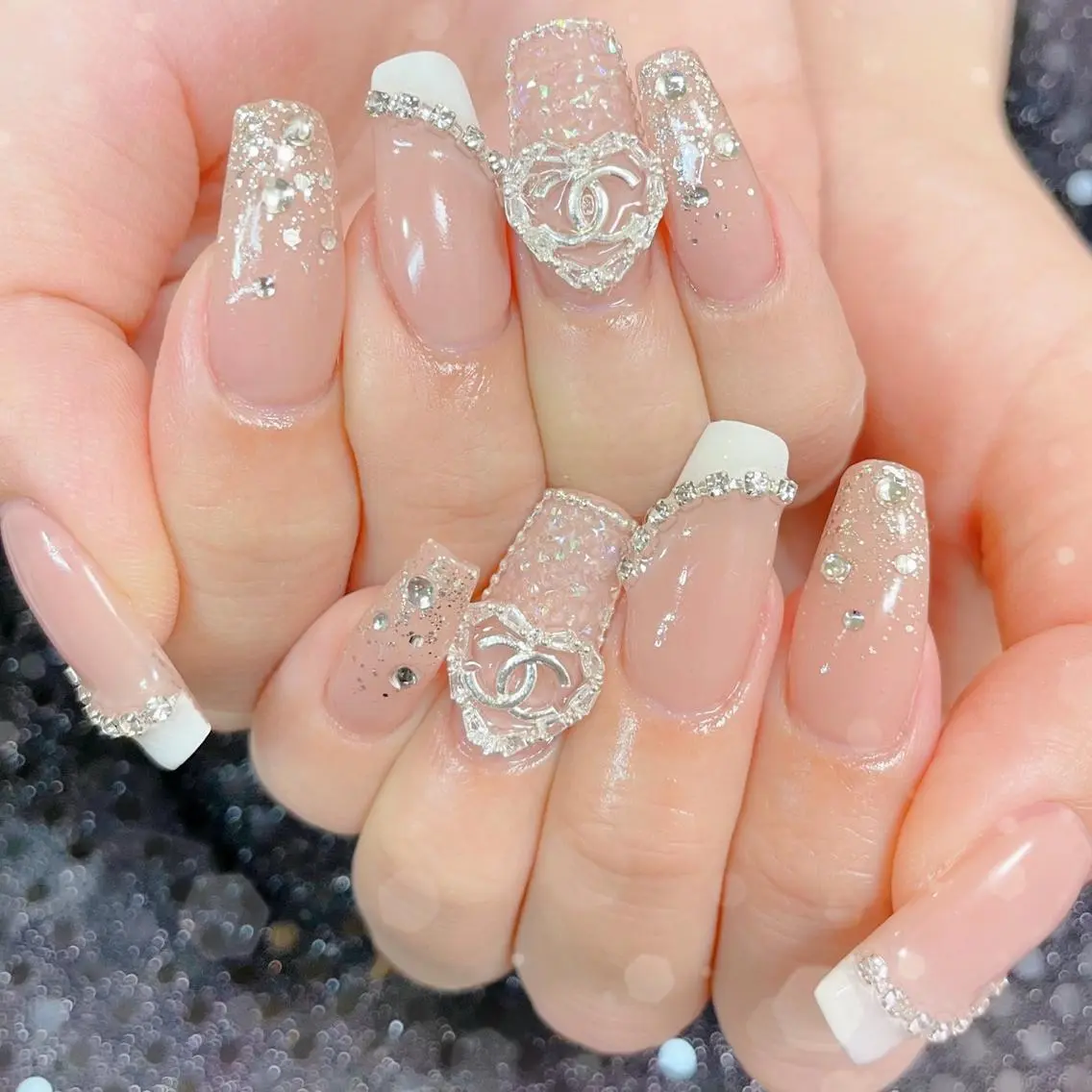 ネイル ハンドネイル ハンドケア MoON...❤︎ MeGuのネイルデザイン