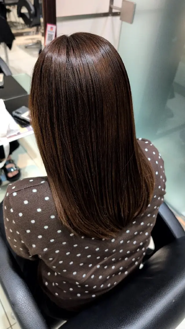 セミロング 縮毛矯正 トリートメント ✨出口翼✨/🌈 カラーモデル募集中のヘアスタイル