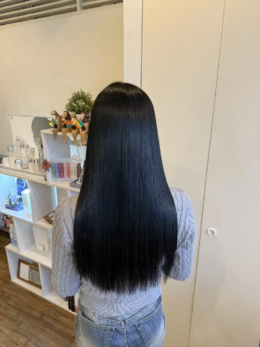 縮毛矯正+キューティクル補修トリートメント✨️の写真