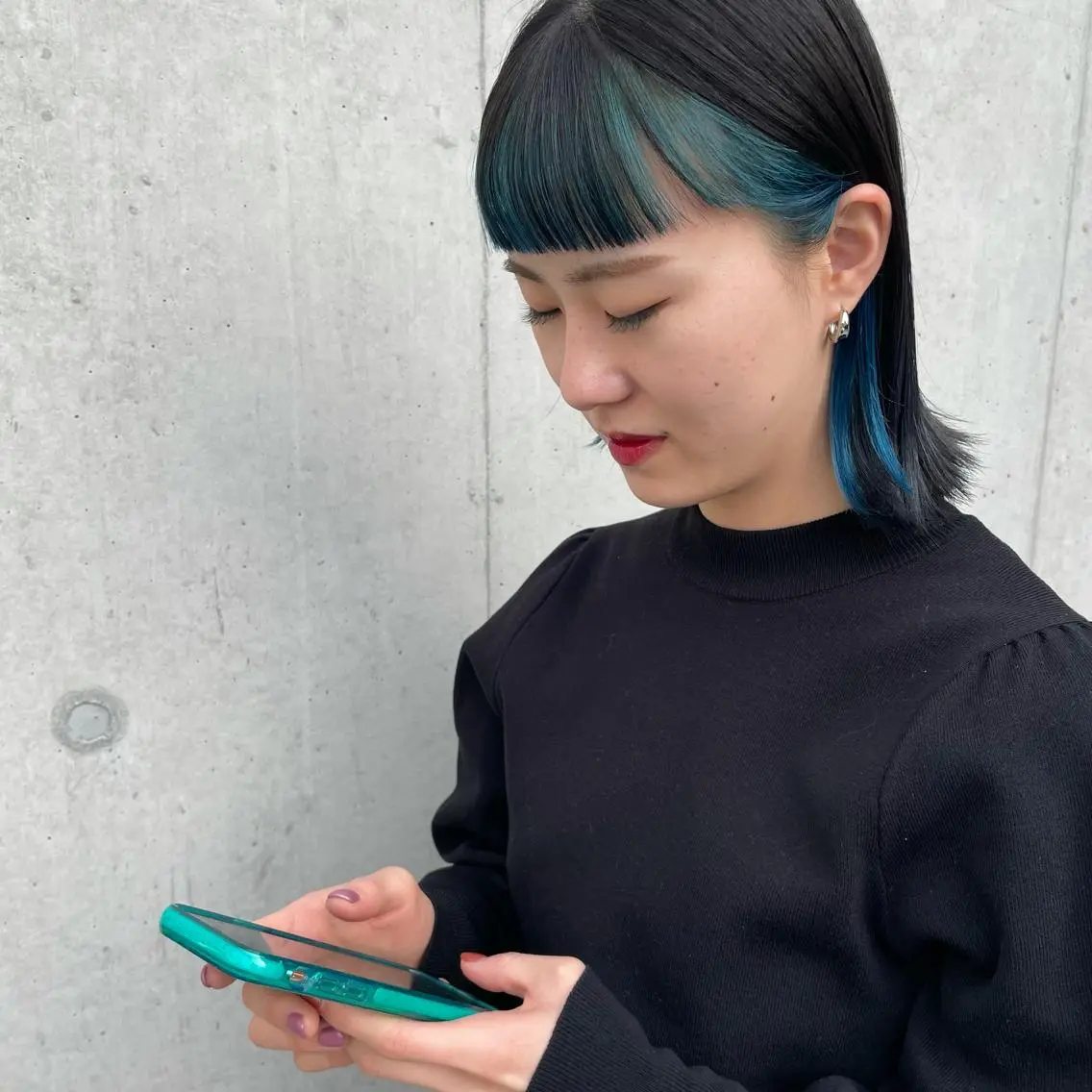 ショート ボブ 竹田 紀美のヘアスタイル