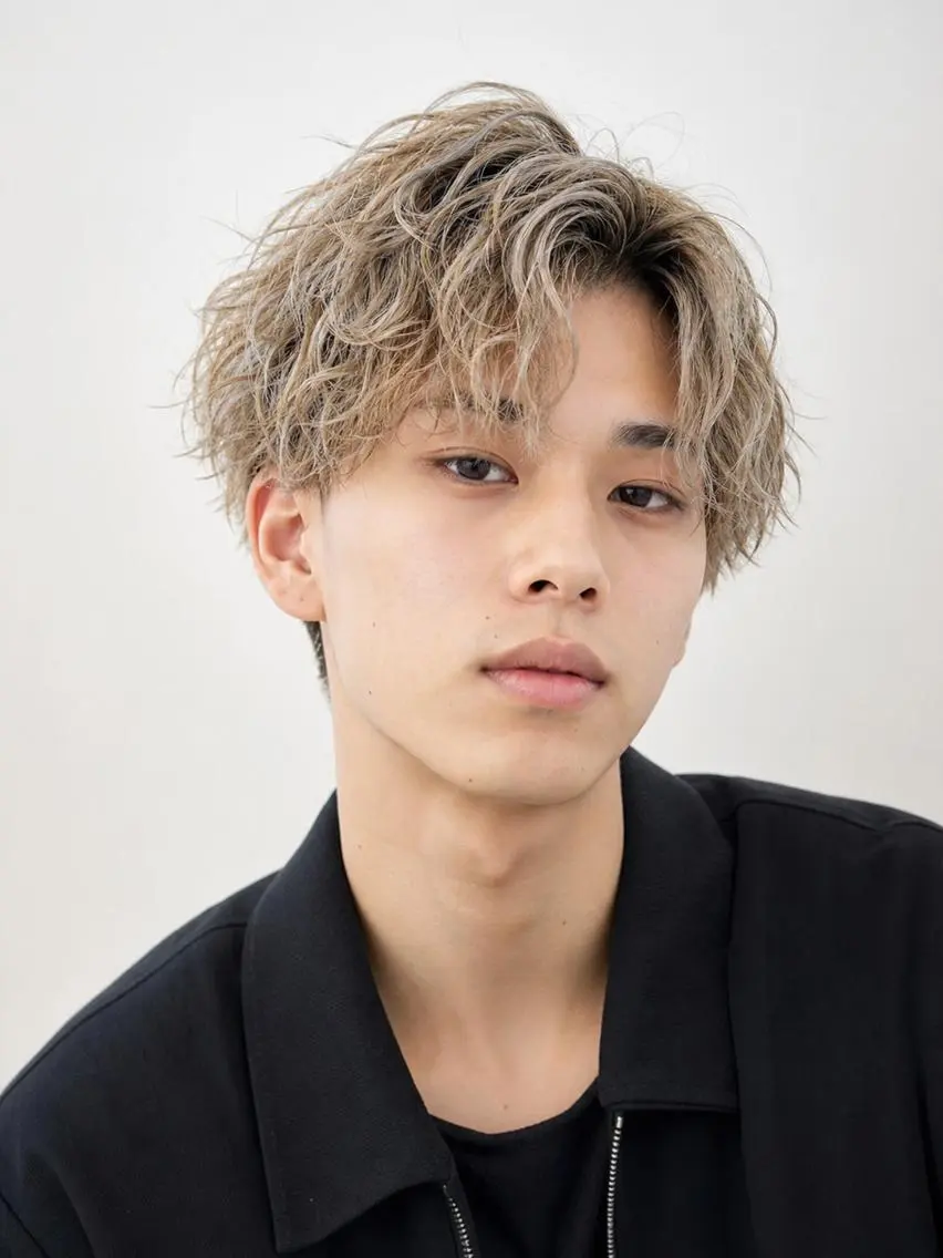 【垢抜けメンズ】再現性カット+透明感ダブルカラー+Tr ¥13,900の写真