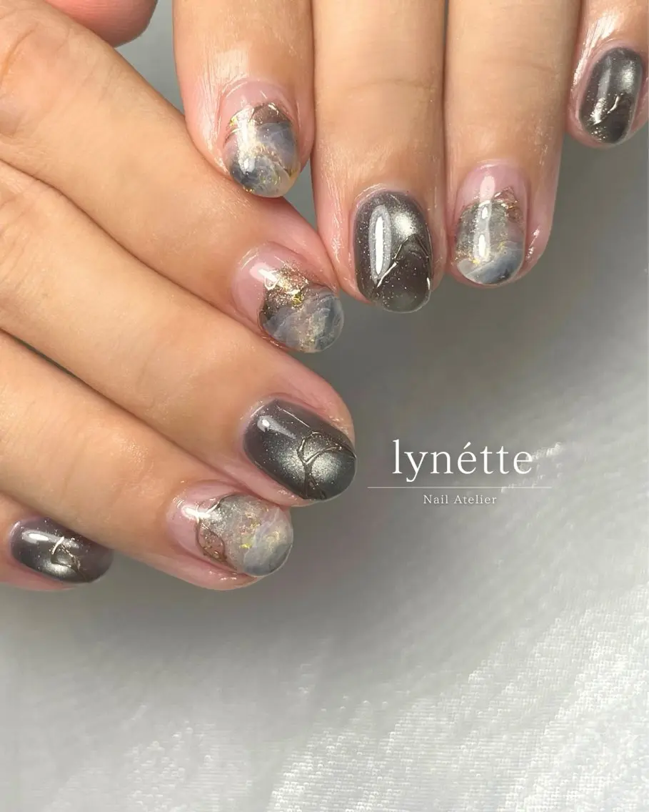ネイル ニュアンスネイル lynétte 那覇ネイルサロンのネイルデザイン