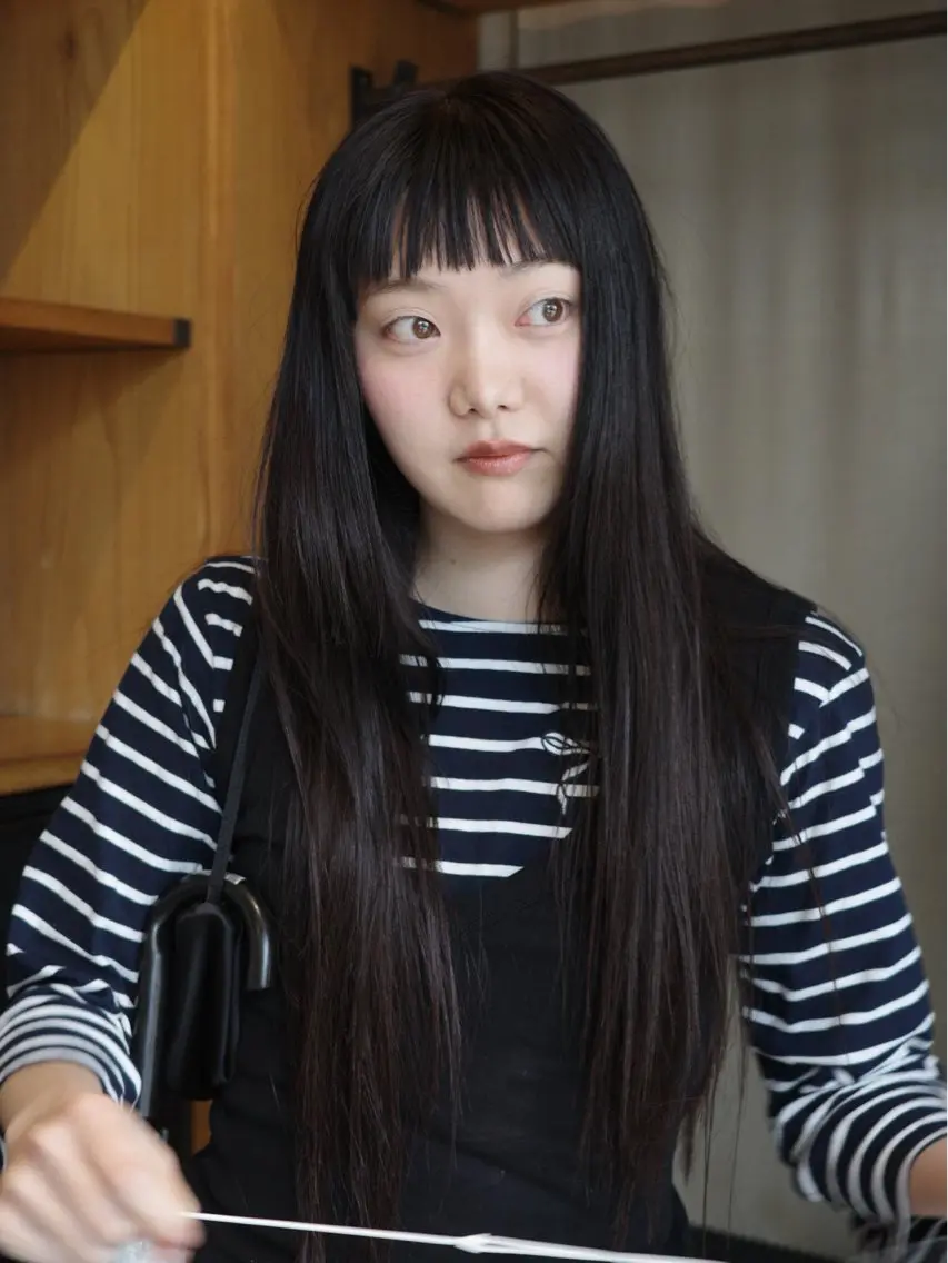 ロング 中村 想のヘアスタイル
