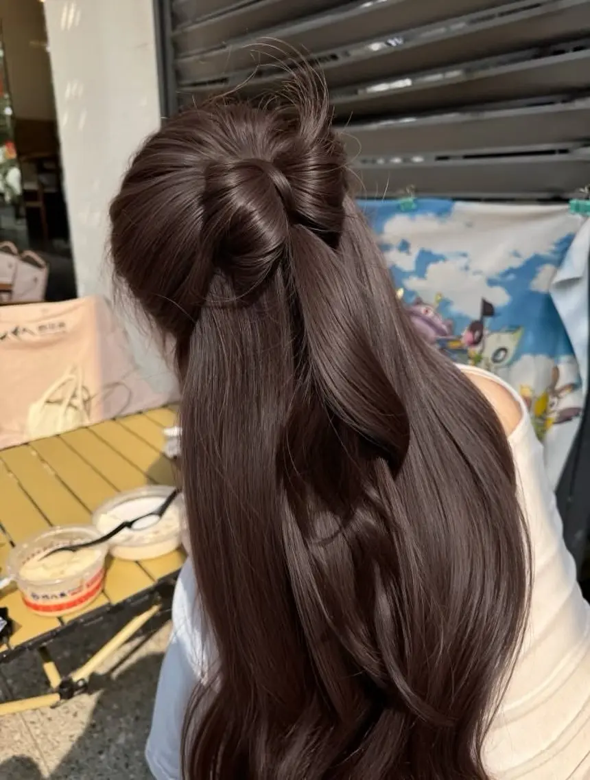 カラー カット ヘアカラー トリートメント saho😶️️꙳⟡ ミルクティーベージュのヘアスタイル
