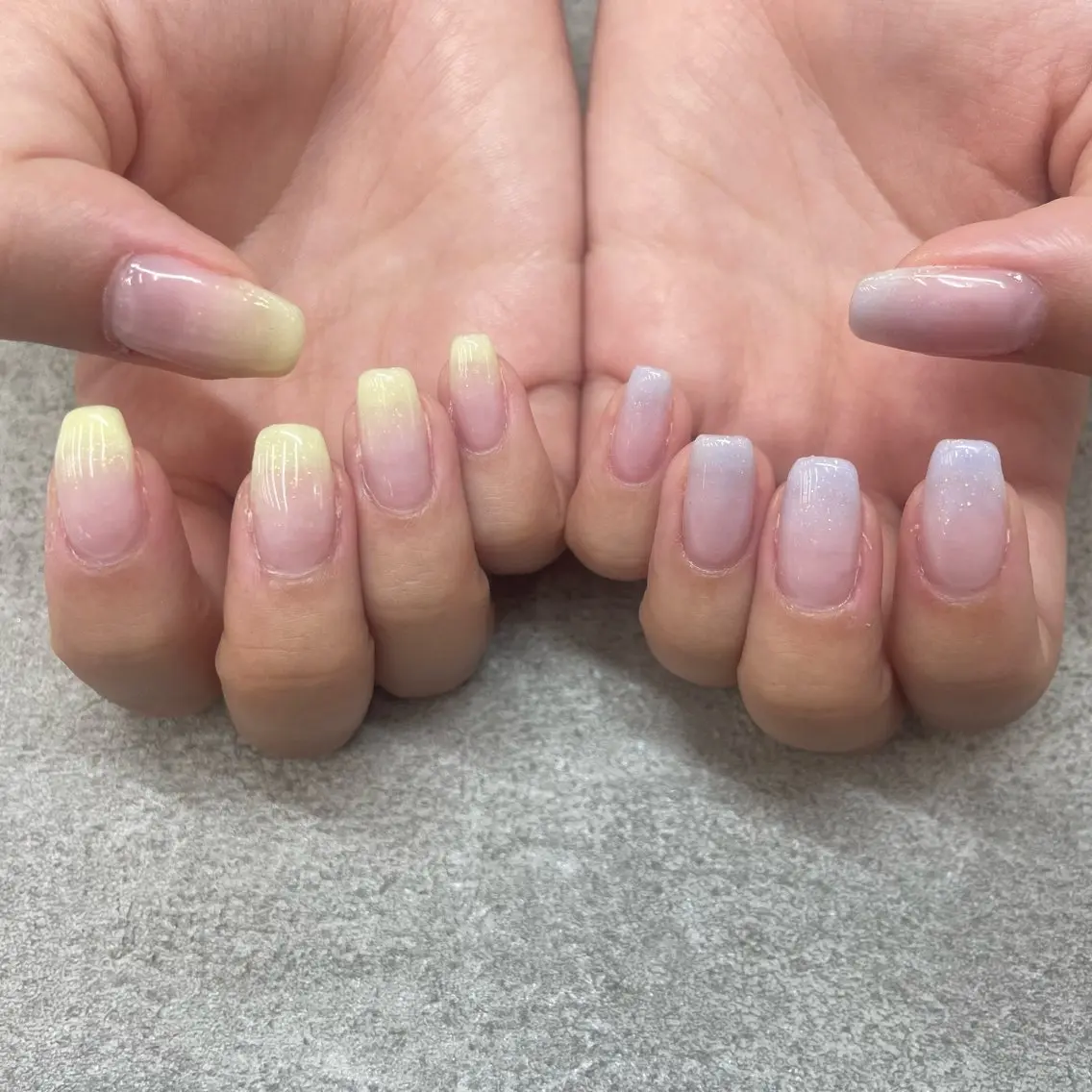 ネイル ラメ(グリッター) パステルネイル MAXKELLY EMIのネイルデザイン