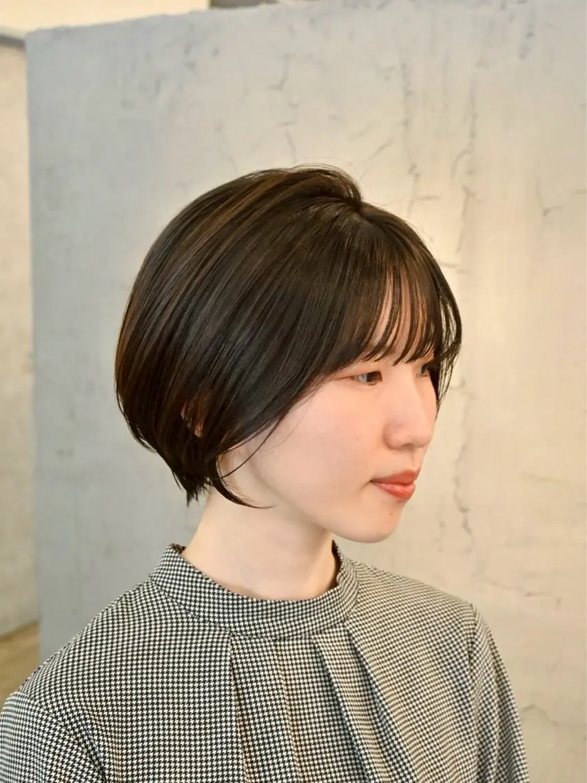ショート カット ヘッドスパ VISAGE ba.sk 金子詩帆のヘアスタイル