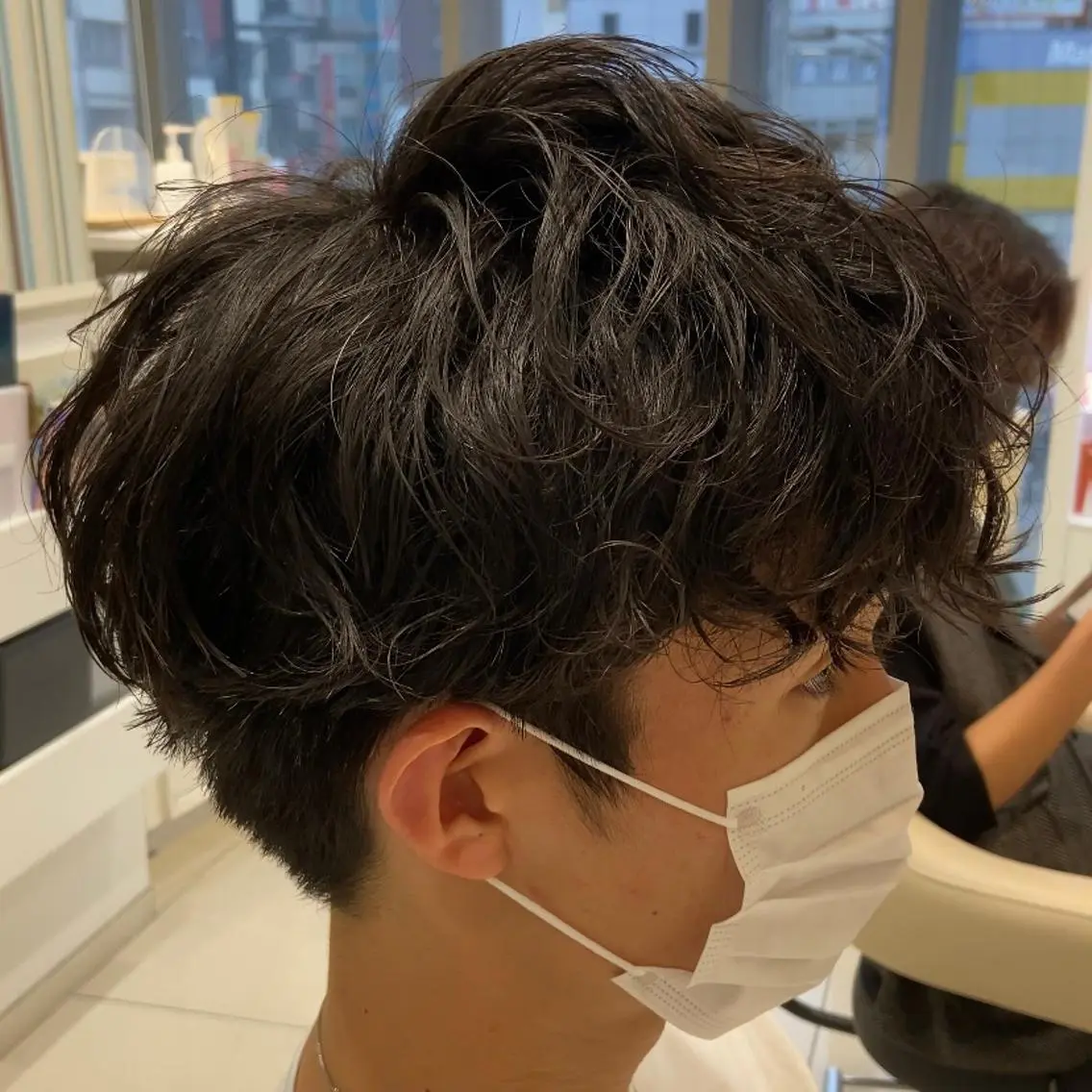 パーマ メンズ メンズパーマ メンズ縮毛矯正 ♠️店長下平隼人のヘアスタイル