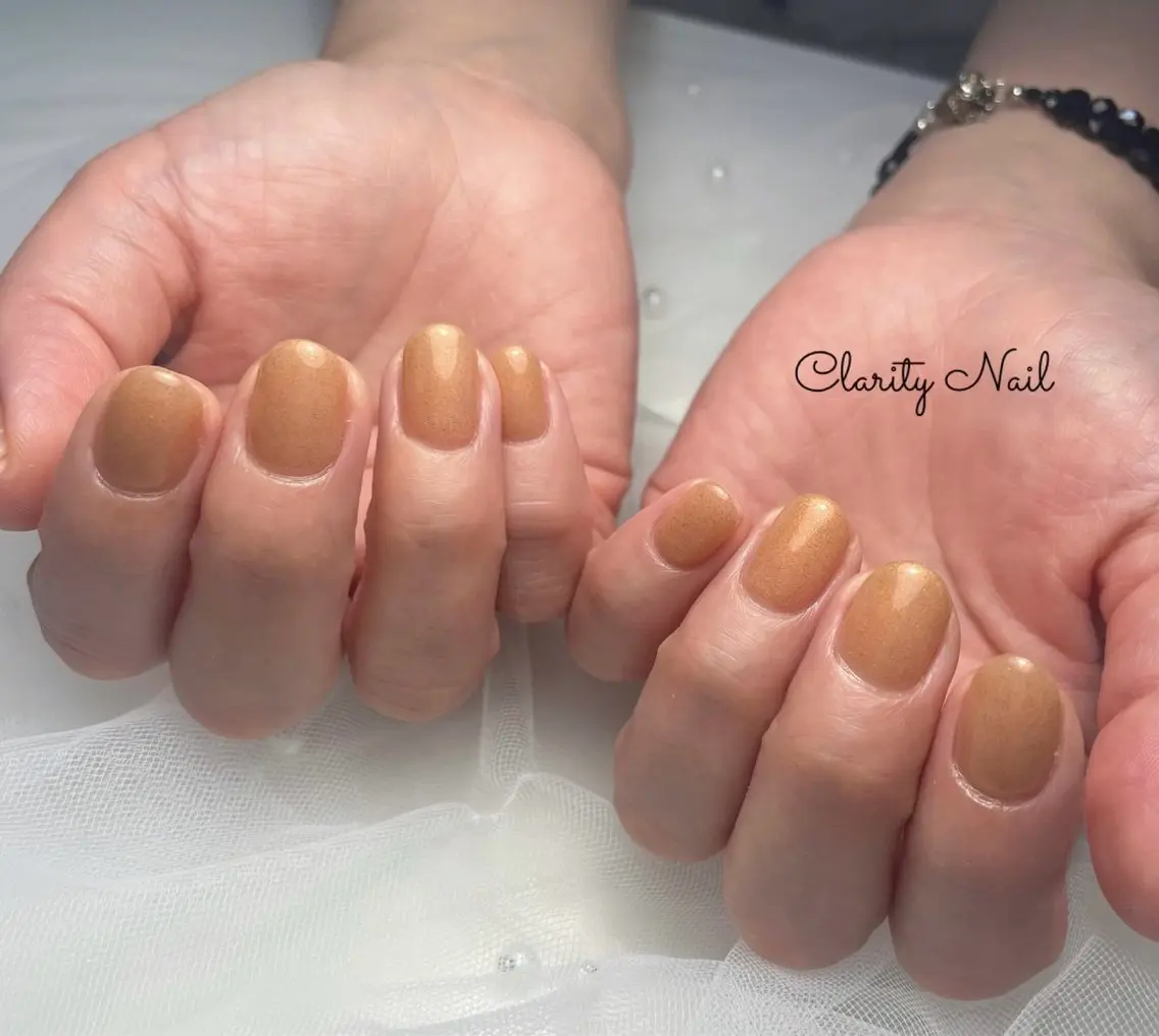 ネイル ワンカラーネイル ハンドネイル Clarity Nailのネイルデザイン