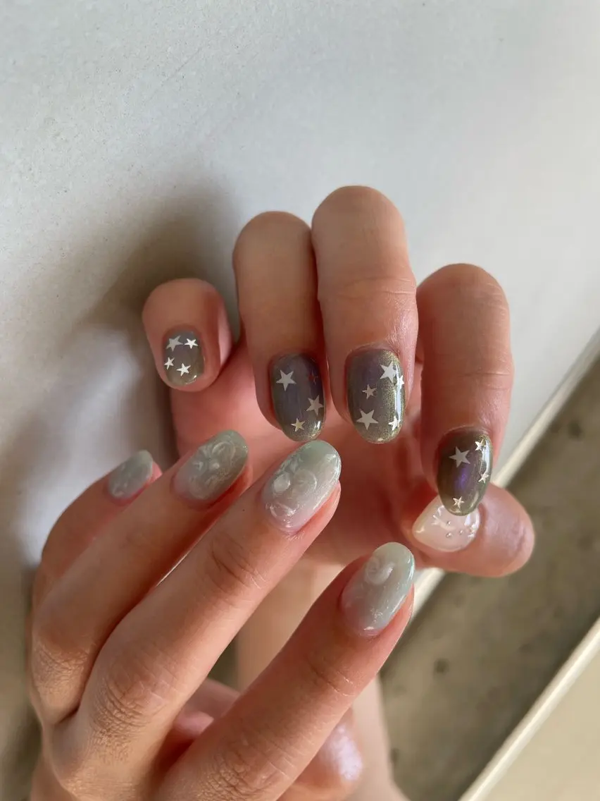 ネイル 持ち込み Manon Yuiのネイルデザイン