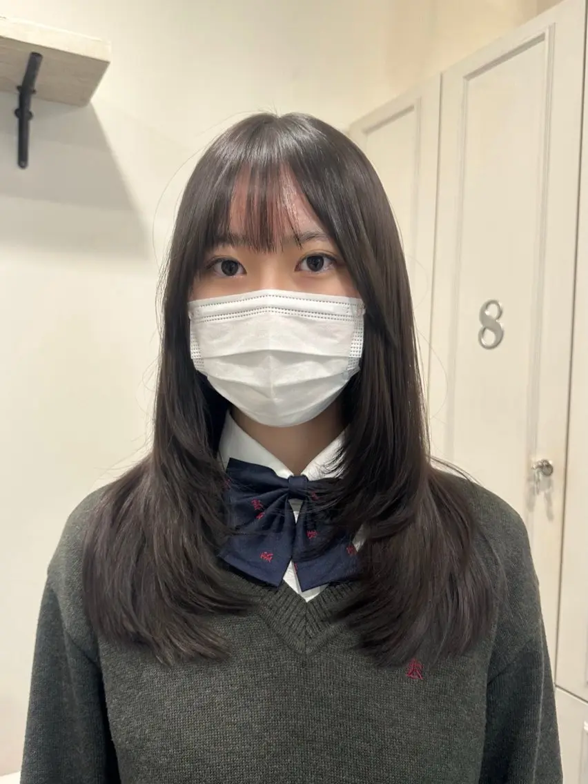 ロング レイヤーカット nana l 韓国スタイル౨ৎのその他イメージ