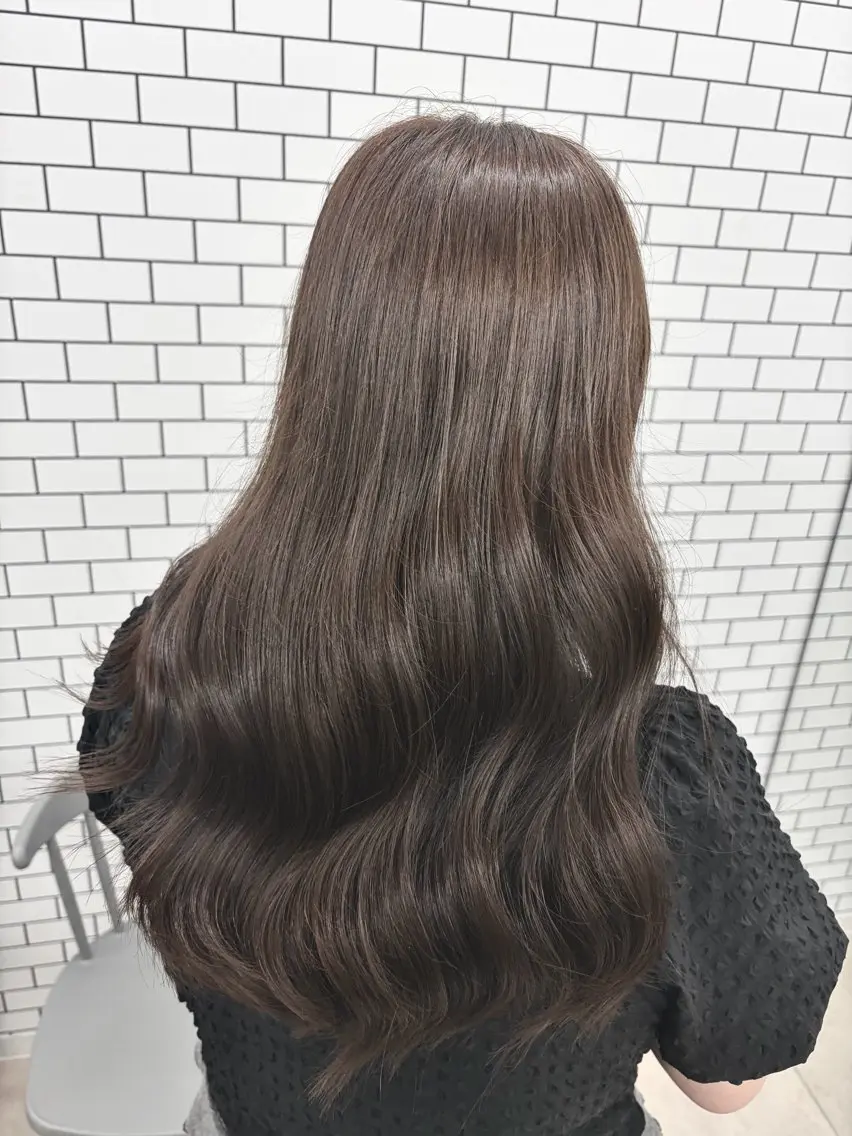 🌻ご新規様人気No.1🌻カット+ケアカラー+髪質改善TR&スパ¥7900の写真