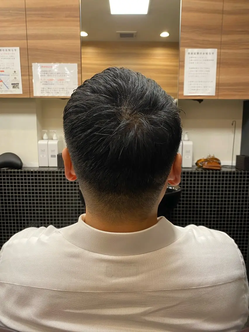 ショート メンズ メンズパーマモデル 大募集中のヘアスタイル