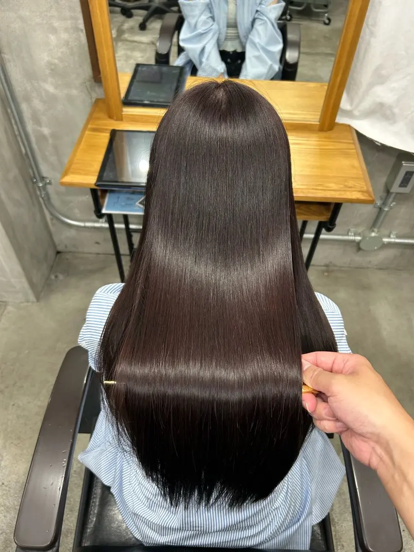 ロング トリートメント 🌟髪質改善と艶 ✨相場つかさのヘアスタイル
