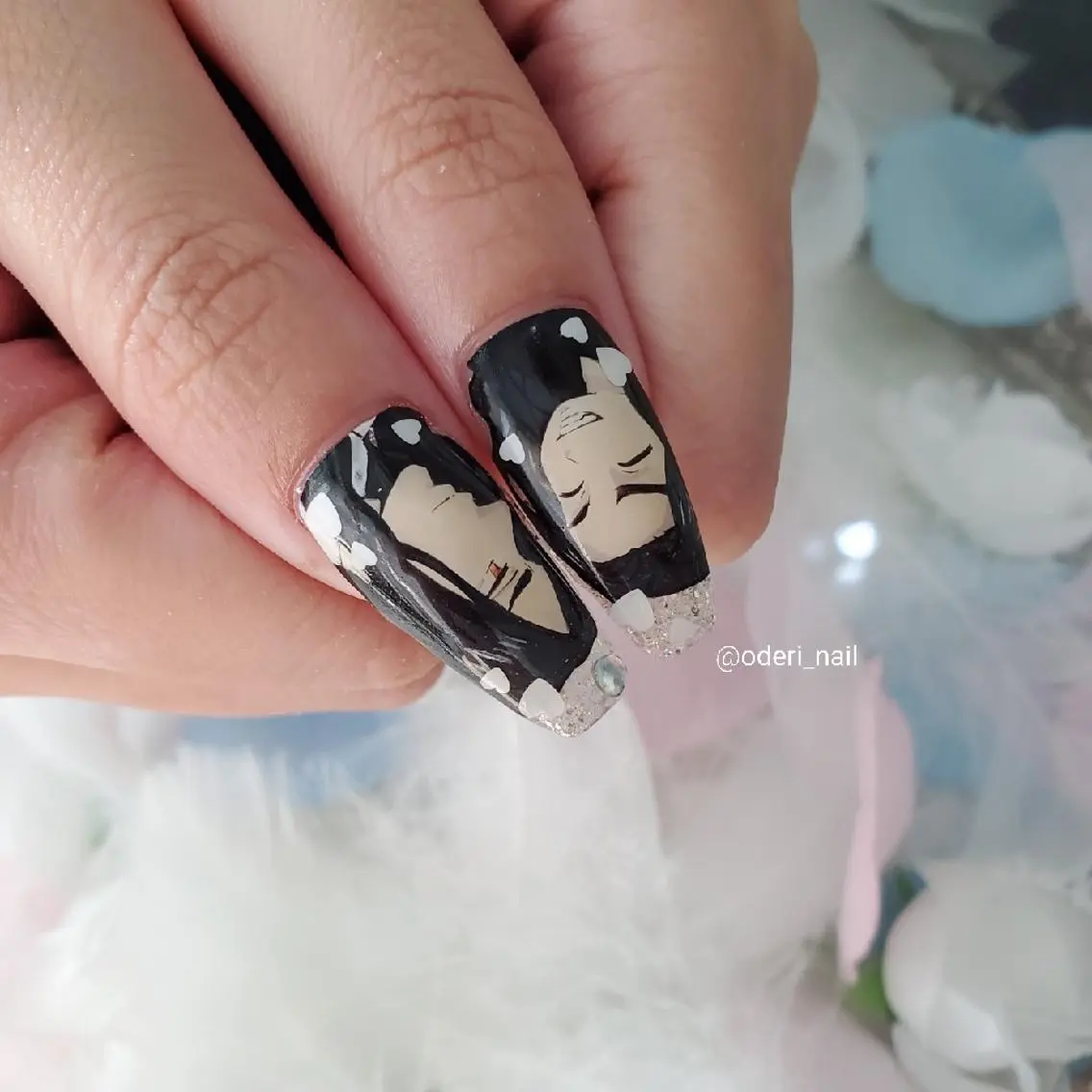ネイル アートネイル ジェルネイル おで@ oderi_nailのネイルデザイン