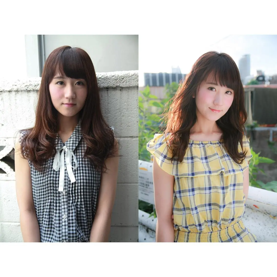 セミロング ロング 髪質改善縮毛矯正 専門店のヘアスタイル