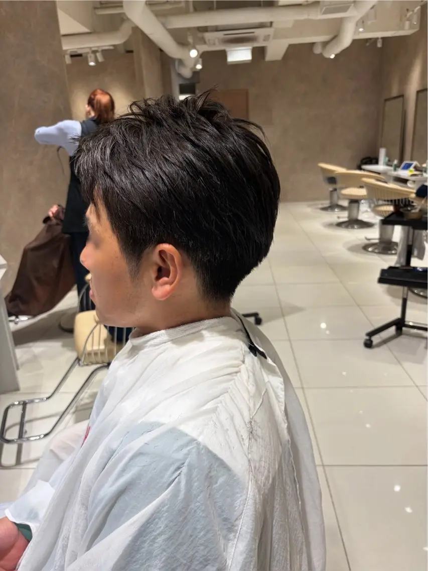 メンズ カット 藤井 祐未子のヘアスタイル