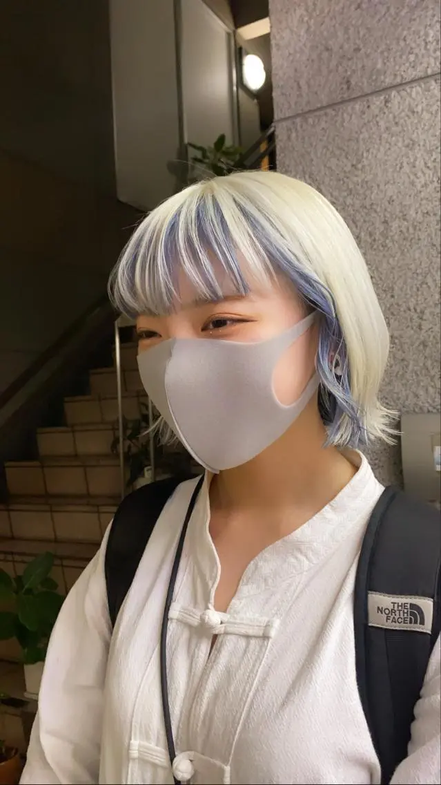 メンテナンスカット＋デザインダブルカラー( ハイライト･インナーカラー )＋トリートメントの写真