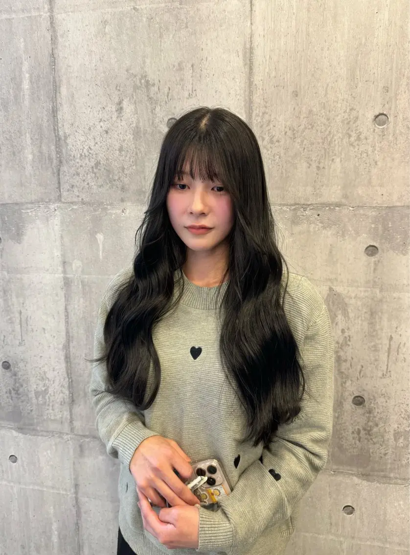 ロング カット ヘアカラー トリートメント yuimarl切田 はじめ✨のヘアスタイル