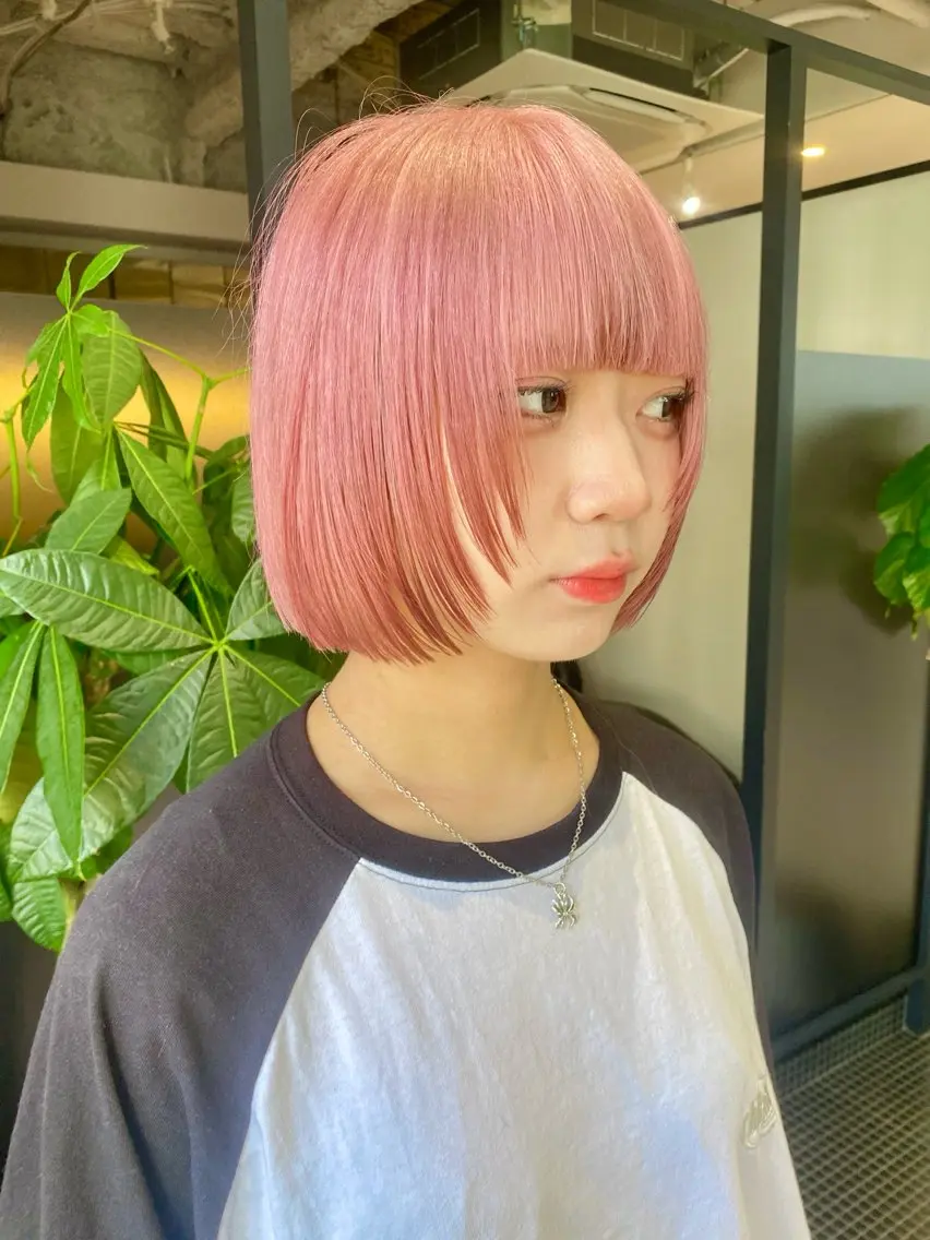 💫ケアブリーチ(リタッチ⭕️)➕カラー➕🫧BYKARTE 5stepトリートメントの写真