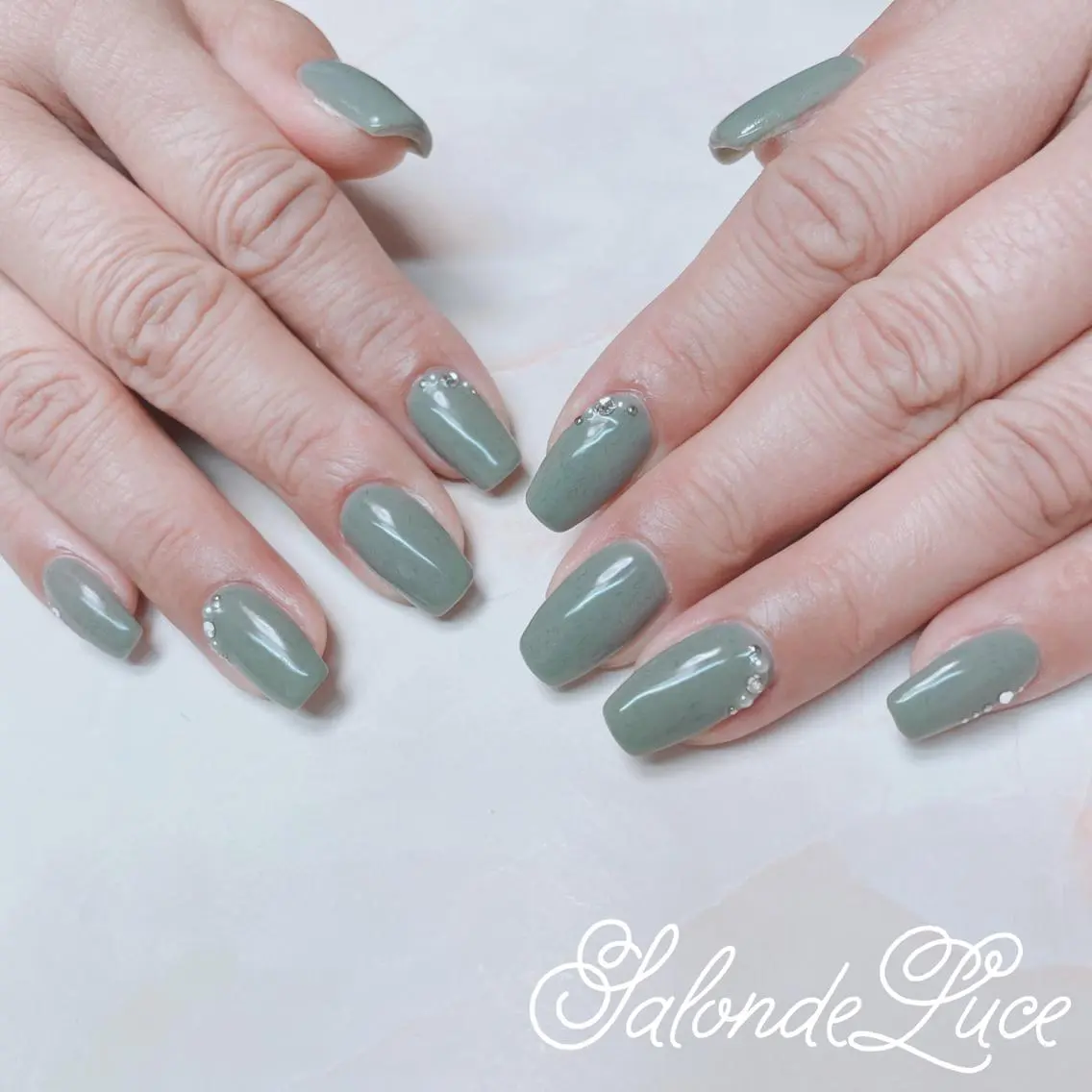 ネイル ワンカラーネイル Salon de Luceのネイルデザイン