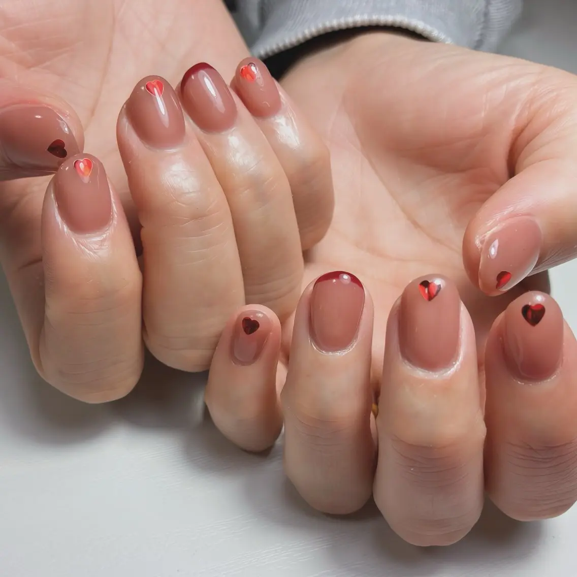 ネイル フットネイル ジェルネイル マグネットネイル ニュアンスネイル オフィスネイル ハンドネイル nail salon anoneのネイルデザイン