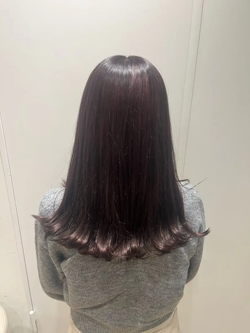 ⭐️【人気No.1】⭐️カット+カラー(リタッチ)フル+1000円+2stepトリートメント⭐️の写真