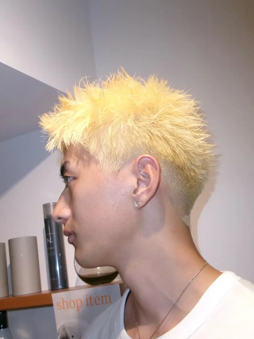 ショート メンズ スパイキーショート ショートヘア メンズカット 髙橋創のヘアスタイル