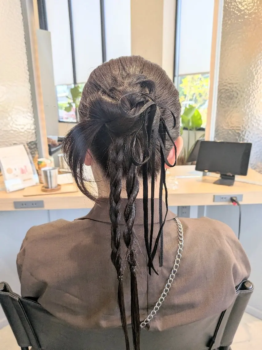ヘアアレンジ ヘアセット 古屋 美春のヘアスタイル