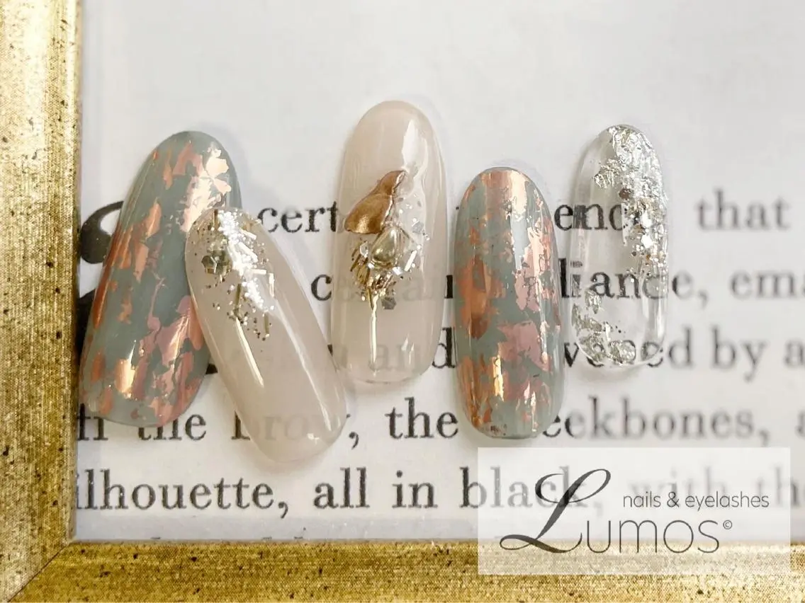 ネイル ラメ(グリッター) ニュアンスネイル Lumos Yuukiのネイルデザイン