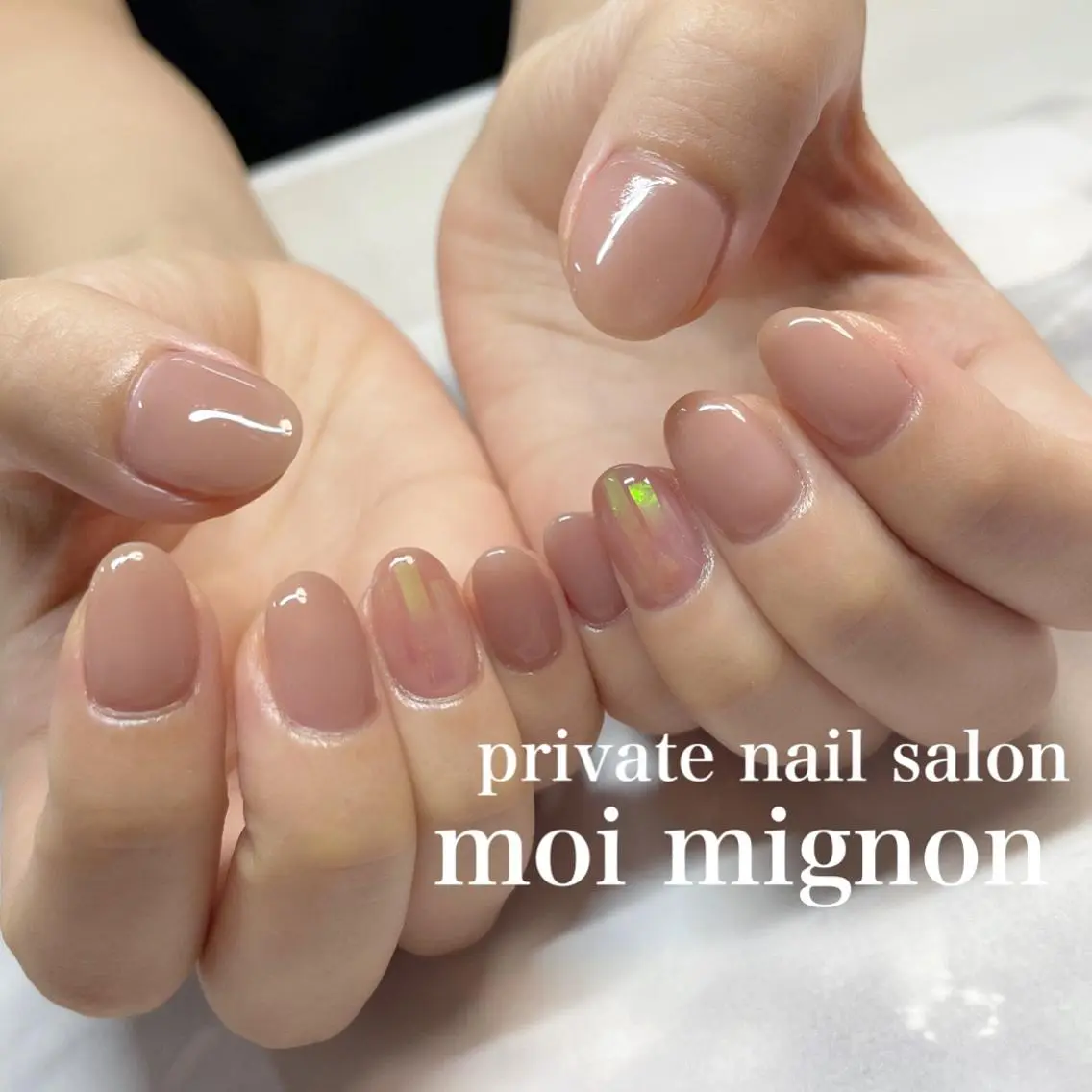 ネイル ニュアンスネイル シンプルネイル ハンドネイル nailist Aki♡のネイルデザイン