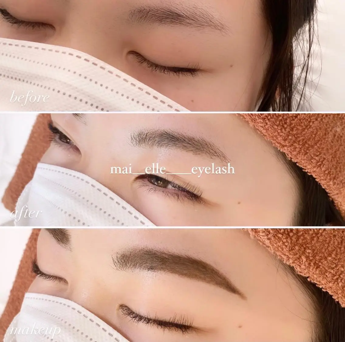 アイブロウ ふわ眉✴︎うぶ眉 🌸maiの眉毛・アイブロウイメージ