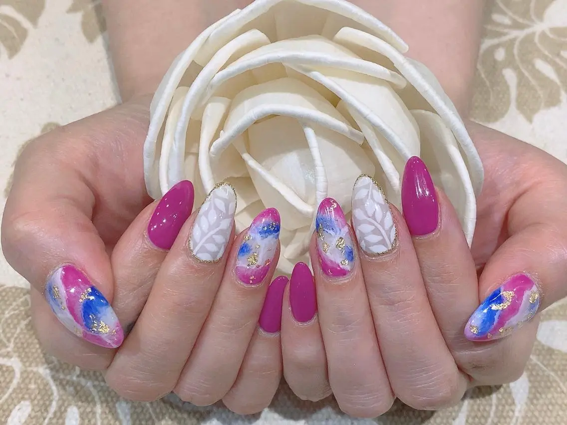 ネイル 持ち込み ハンドネイル M's Style NAIL BARのネイルデザイン
