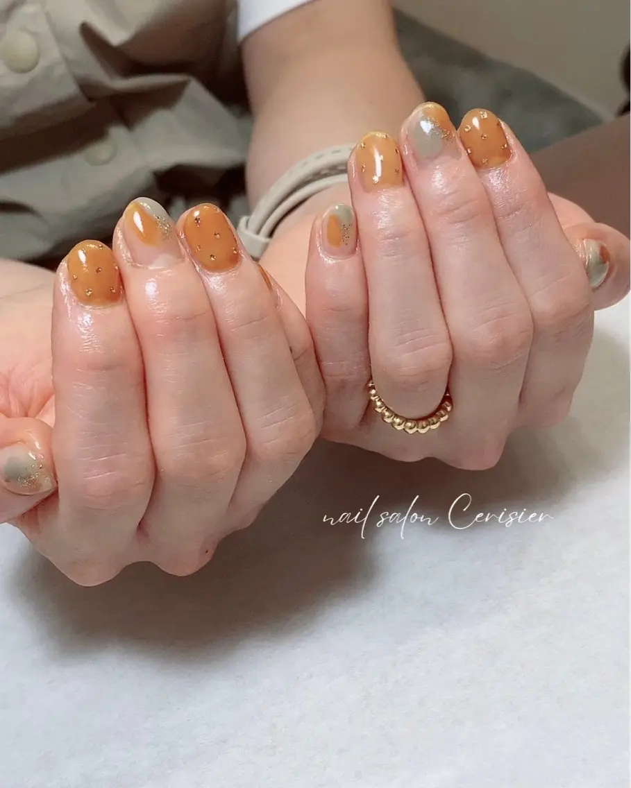 ネイル ハンドネイル フットネイル cerisier nailのネイルデザイン