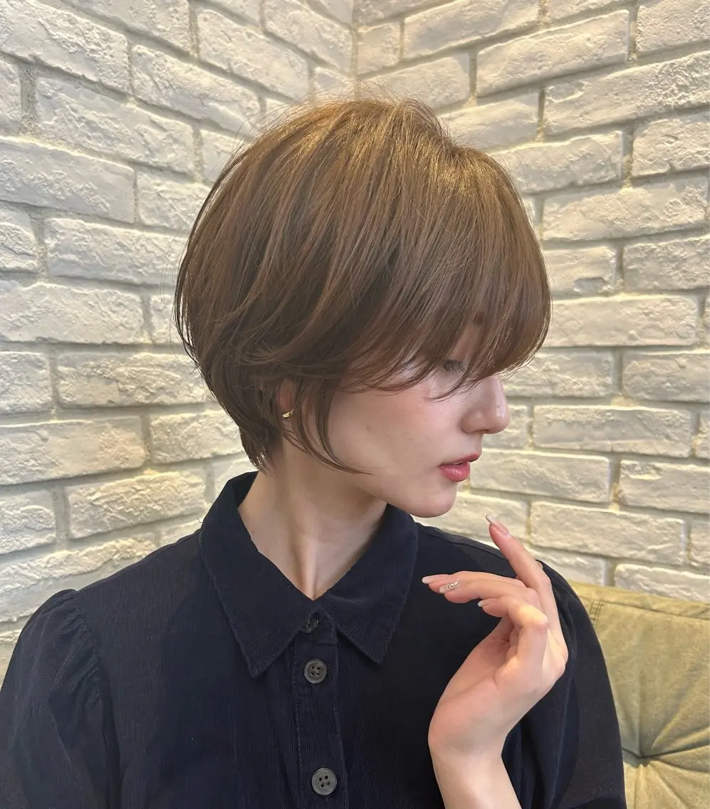 ショート 𝐘𝐔𝐌𝐄/ capture‪❤︎のヘアスタイル