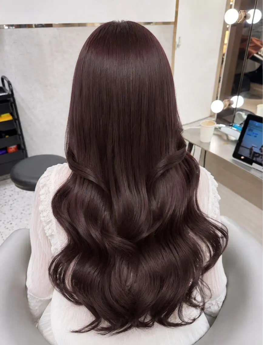 ロング カラー ヘアカラー トリートメント エクステ Mana/透明感 トレンドhair🎀のヘアスタイル