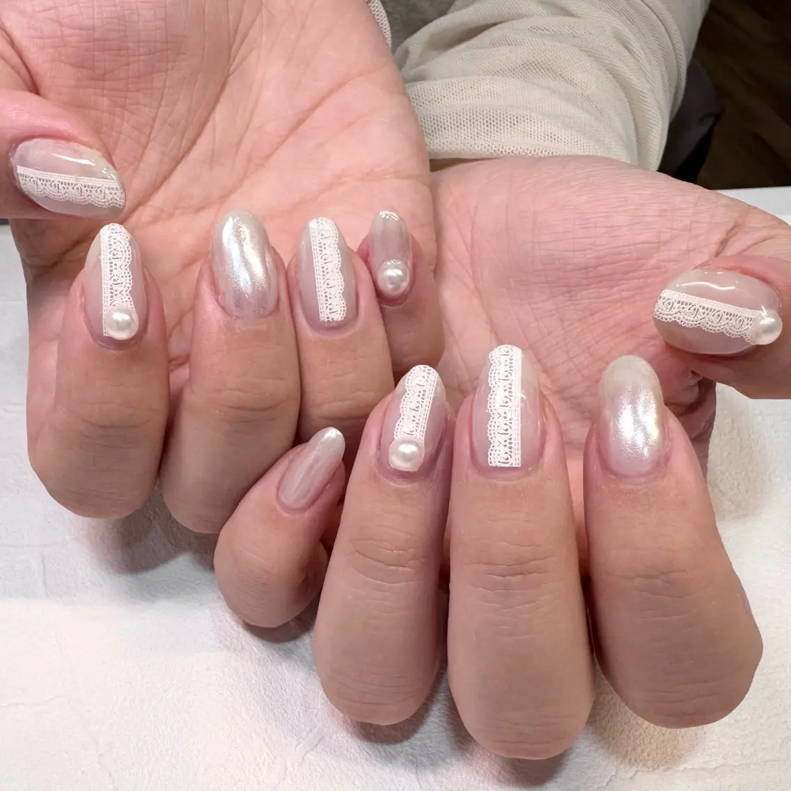 ネイル RIEKO🍒 ワンホン♡推しネイルのネイルデザイン