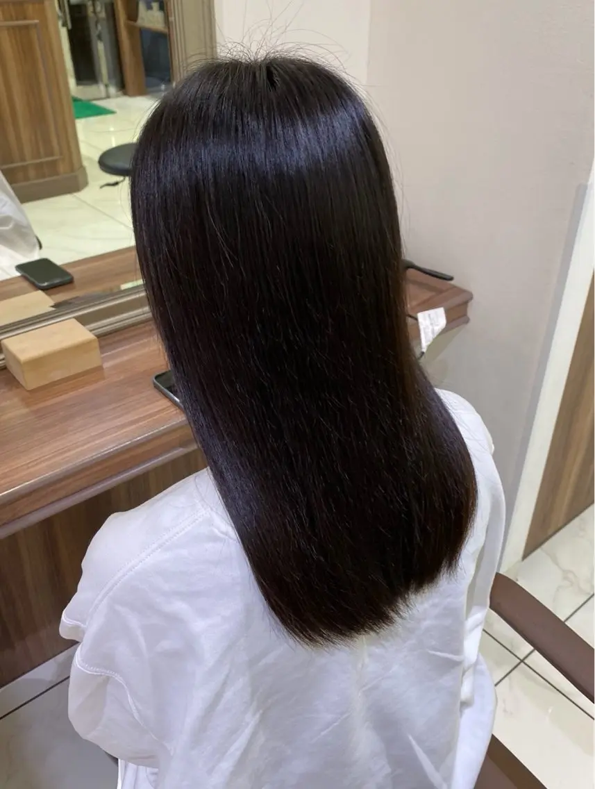 ロング トリートメント Ash桜新町 きあらのヘアスタイル