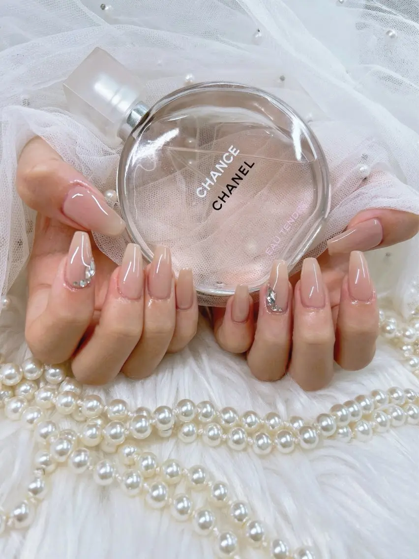 【《Hand》ちょこっと可愛く🎀】2本アート持ち込み🤍初回・リピーター様(5週以内)オフ無料✨の写真